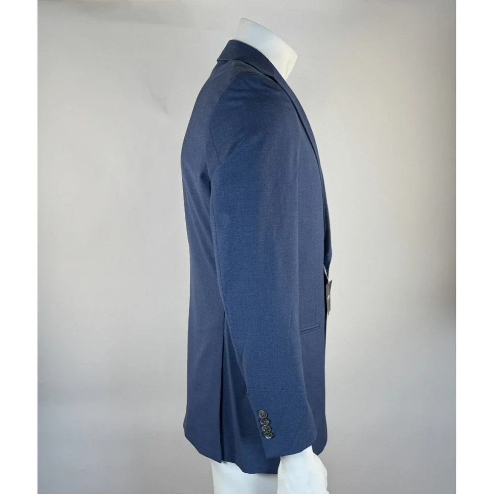 Indochino Wool Silk Blazer Mens 42? NWT $679 Single-Breasted Lined Double-Vented